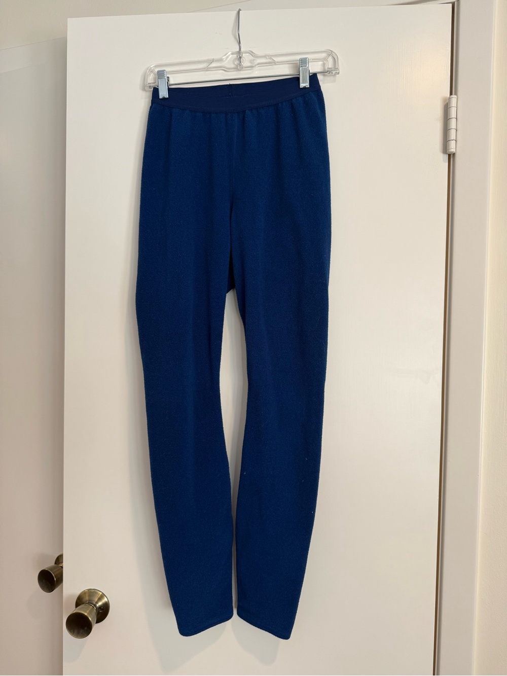 Women’s Patagonia Capilene Fleece Blue Thermal Pants size small